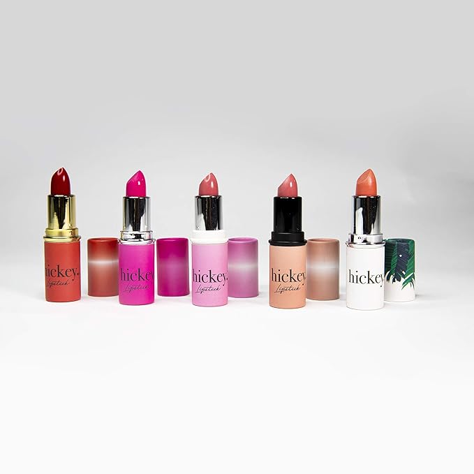 Hickey Lipstick Walk of Shame Organic Hot Pink Lipstick Refill - Moisturizing And Long Lasting Lipstick - Gluten Free, Vegan And Organic Lipstick - Highly Pigmented Lipstick With Velvet Finish
