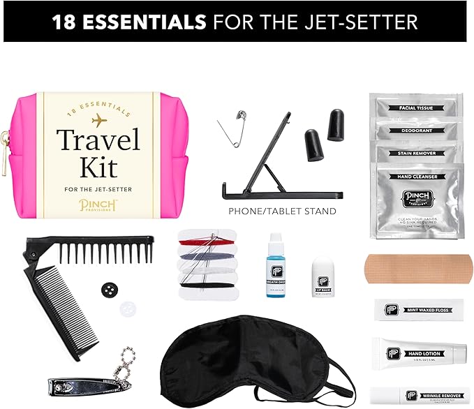Pinch Provisions Travel Kit, includes 18
