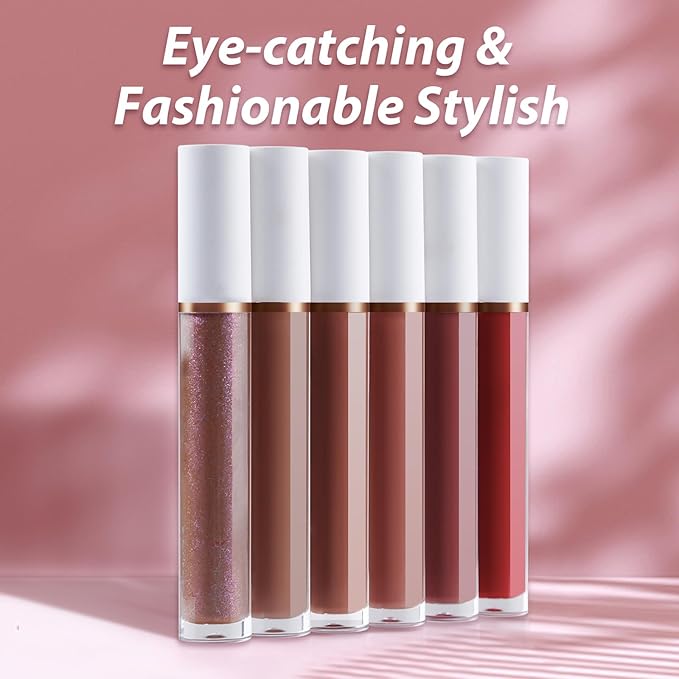 Moisturizing Lip Gloss, Non-Stick and Non-Drying Luminous Tinted Moisturizing