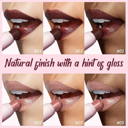 2PCS Tinted Lip Balm Chapstick Hydrating/Coloring