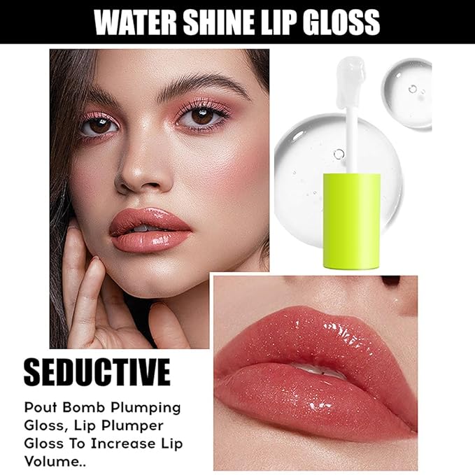 8 Colors Lip Oil Lip Glaze, Hydrating Lip