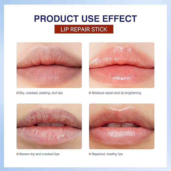 2Pcs Natural Lip Repair Stick -
