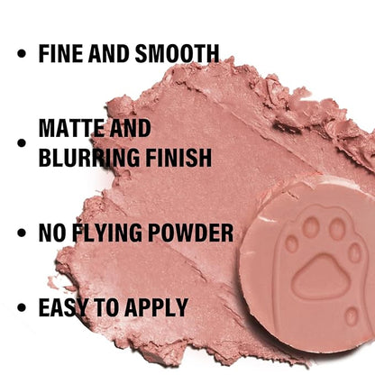 Boobeen Matte Blush Palette for Cheek, Pink Blush