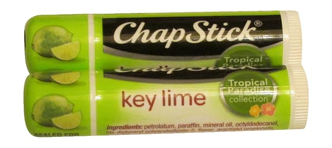Chapstick Brand Lip Balm Key Lime Tropical