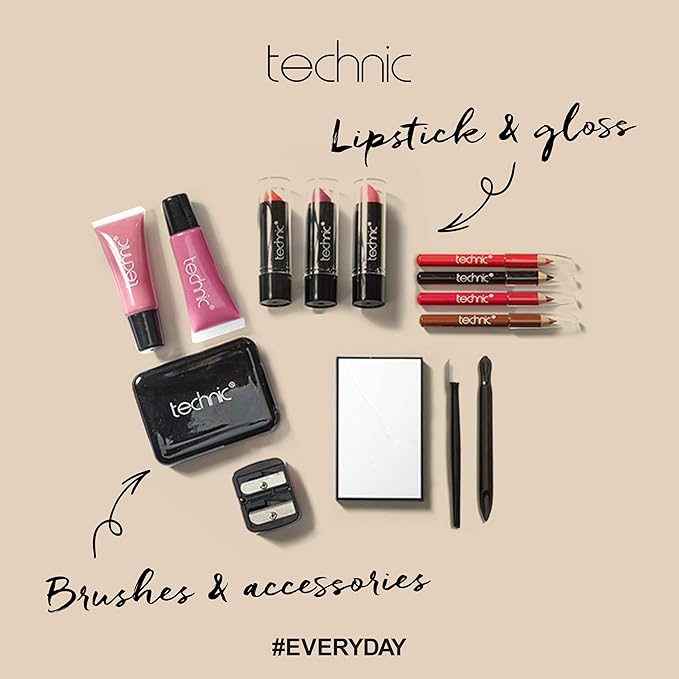 36 Pcs Clear Carry All Full