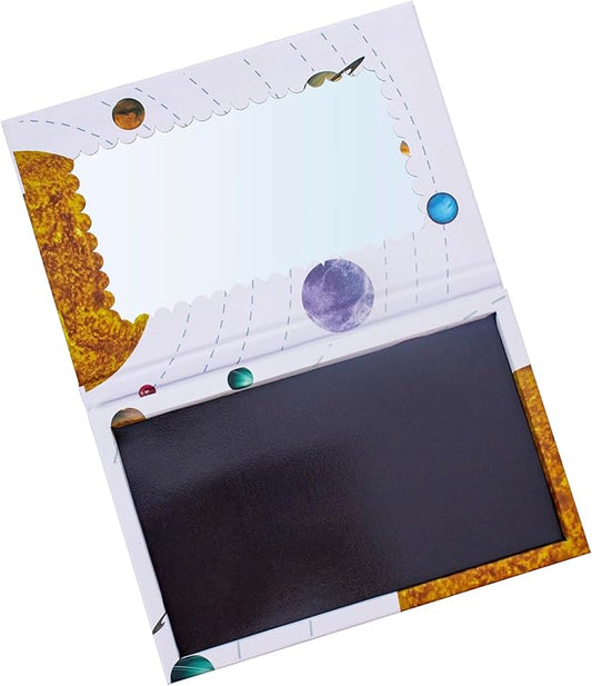 Empty magnetic palette with Mirror,Like a Book Fashionable