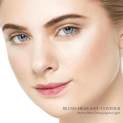 Trio Contour Sticks Set, Highlighter Stick & Bronzer of /1.6fl.oz 45g