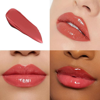 High-Shine Lip Oil Stick,Infused with Seed Oils For High-Shine