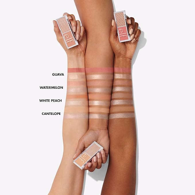 e.l.f. Cosmetics Bite-Size Face Duo, Highlighter, Bronzer & 0.049 Oz