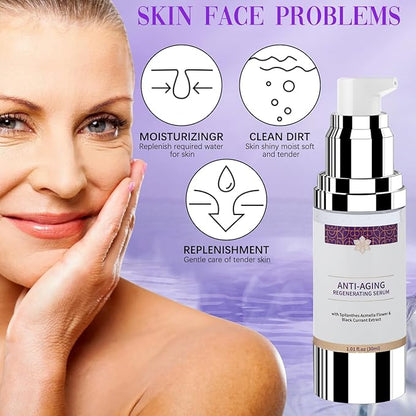 2024 Best Glo Vous Derm Luxe Anti Aging Serum,With A Powerfully Advanced Collagen And Retinol Formula - Achieve Beautiful, Youthful Skin with Hydration, Firming, Lifting and Smoothing（2pcs)