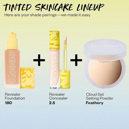 Kosas Revealer Skin-Improving Foundation with SPF 25 Protection