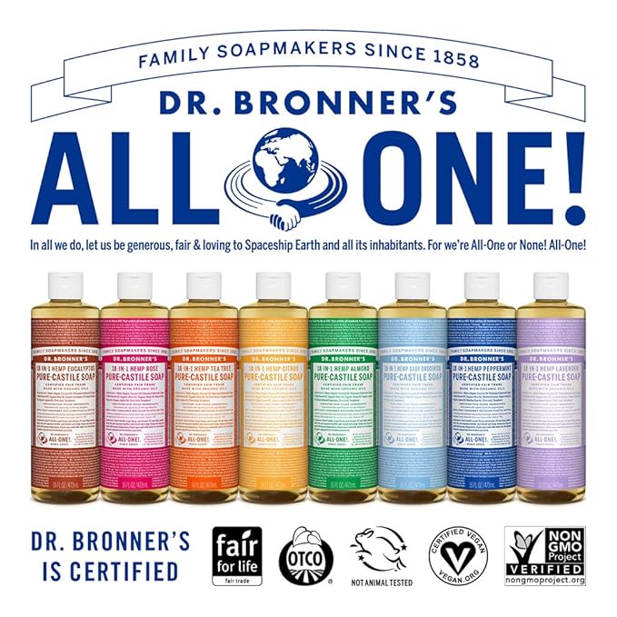 Dr. Bronner's - Pure-Castile Liquid Soap
