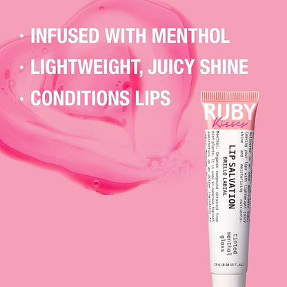Ruby Kisses Salvation Lip Gloss, Lightweight, Juicy Shine, Gloss,