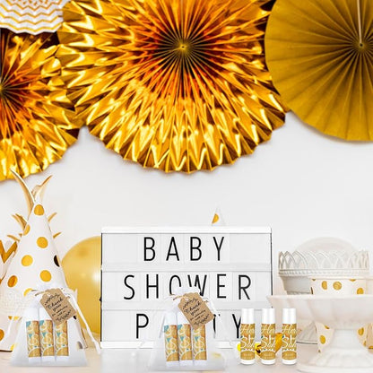 Demissle 50 Pcs Baby Shower Lip Souvenirs(Colorful