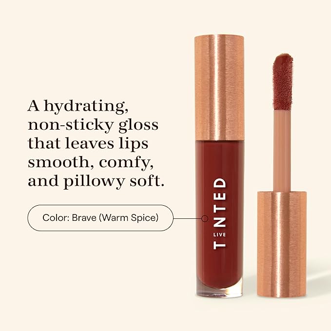 Live Tinted Huegloss High-Shine Lip Gloss - Hydrating, Warm Spice