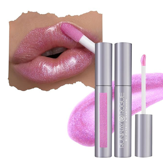Runway Rogue Classic Lip Gloss, Sheer Pale-Purple Hydrating Rogue