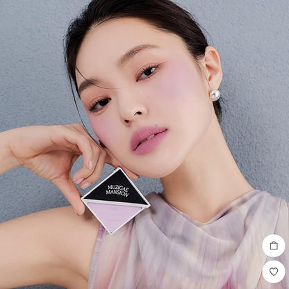 MUZIGAE MANSION FITTING BLUSH Vegan Powder Lightweight, Smooth,