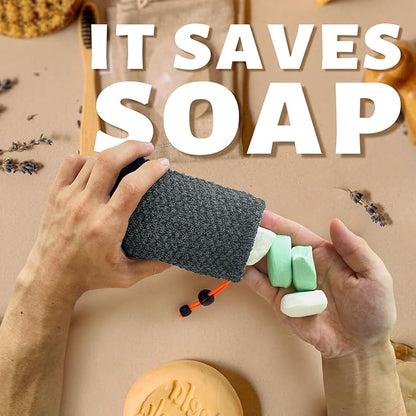 MIG4U Exfoliating Soap Bag for Shower