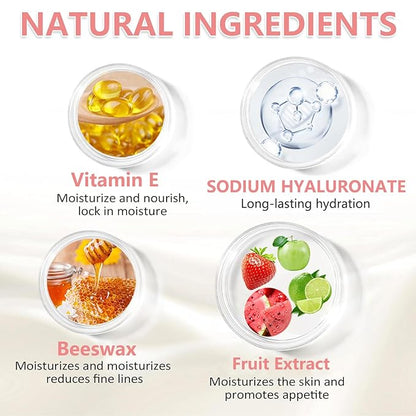 4 PCS Bee Lip Balm Honey