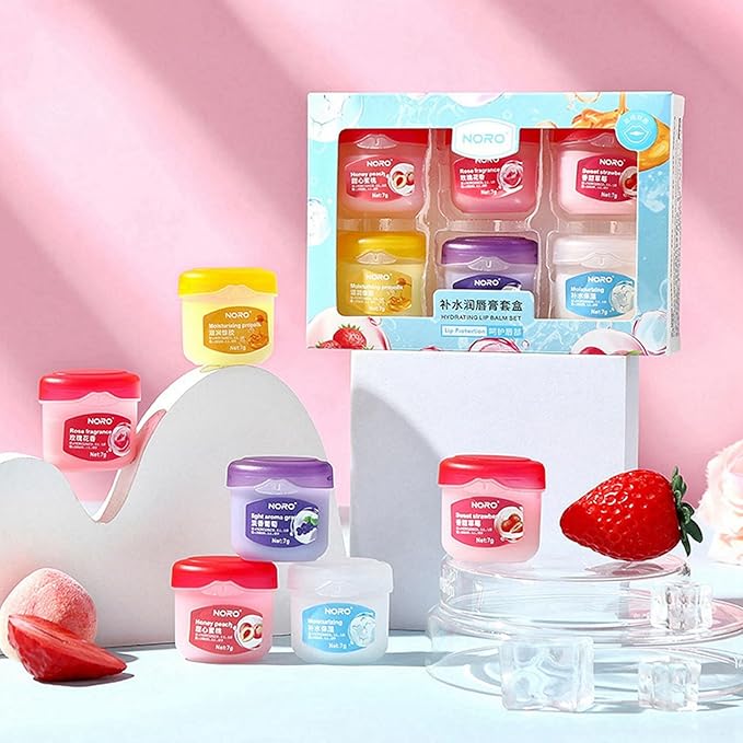 Lip Moisturizer Lip Balm, 6-Pack Lip Lips