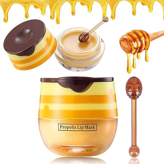 Honey Lip Balm Pot, Honey Lip Exfoliator
