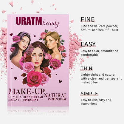 4-Layer Book-Style Foldable Makeup Palette Set | Portable