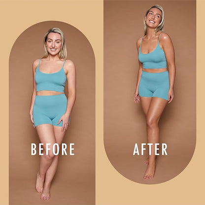 St Moriz Professional Clear Tanning Mousse with Aloe Vera & Vitamin E, Fast Drying Vegan Fake Tan, Medium to Dark (200ml)