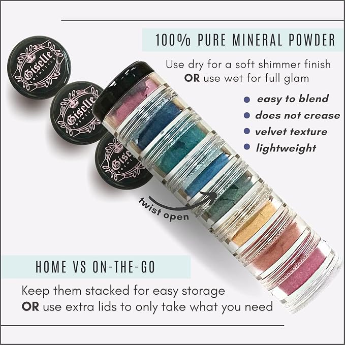 Ice Cream Love Mineral Powder Organic Makeup Kit