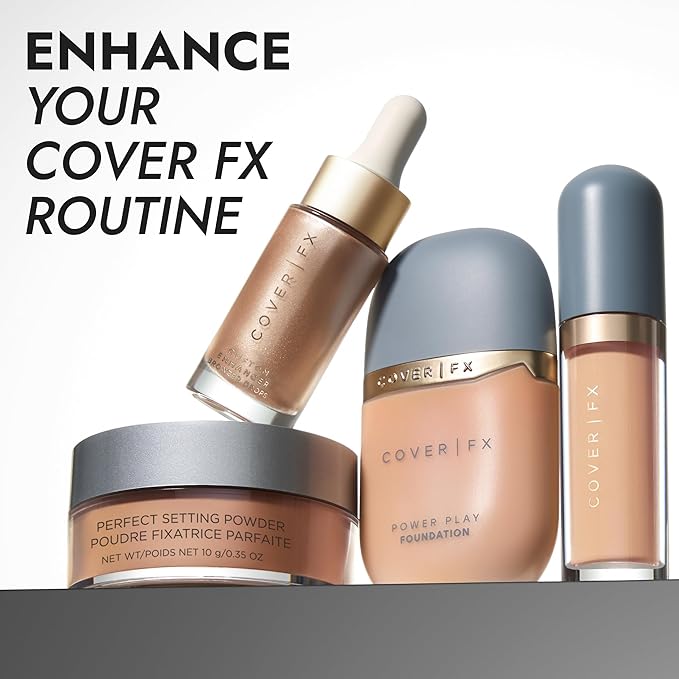 COVER FX Custom Enhancer Drops - Rose Gold: Liquid Highlighter 15mL