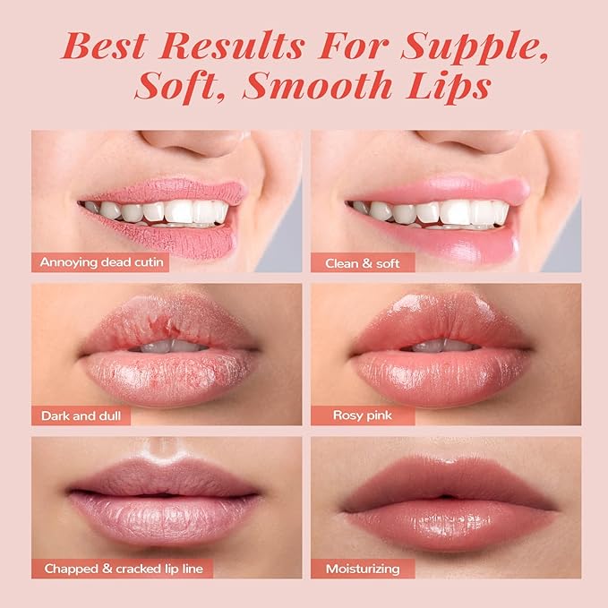 Lip Mask Set, Lip Scrub & Hydrating