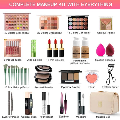 All in One Makeup Kit for Women Full