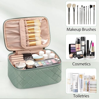 Ocheal makeup bag, portable cosmetic