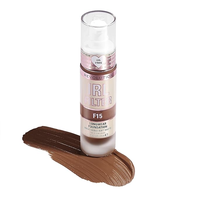 Revolution Beauty, IRL Filter Longwear Foundation, Soft &