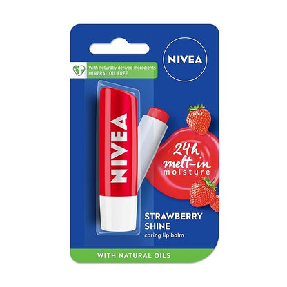 Nivea Lip Care Fruity Shine Strawberry, 4.8g 4.8g