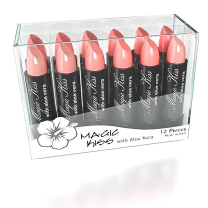 Magic Kiss Pack of 12 Color Changing Aloe Magic