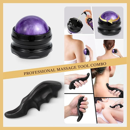 3 Pack Massage Oil for Massage Therapy, Lavender Massage Oils for Date Night, Sore Muscle Arnica Oil & Cellulite Massage Oil, Relaxing Massage Kit, Spa Gifts for Him Her