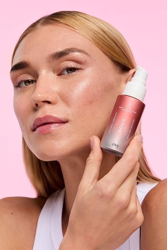 PSA - GOALS Multi Acid & Probiotics Night Serum | BHA & PHA, Probiotics, White & Green Tea Complex | Suitable for All Skin Types (1 oz | 30 mL)