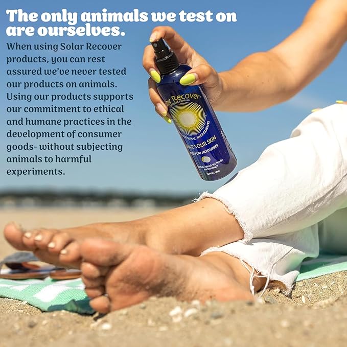 After Sun Moisturizing Spray (12 Ounce) - Hydrating Facial and Body Mist - 2460 Sprays of Sunburn Relief With Vitamin E and Calendula - Lotion Delivered in Water To Keep Skin Healthy