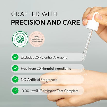 Centelsome 5X Soothing Serum 1.69 fl oz/50ml | for Hydration, Glow, Sensitive, Anti Aging, Acne treatment for Face, Korean Skincare with Centella Asiatica, Exosomes for Skin, Panthenol