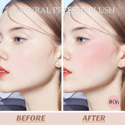 Boobeen Powder Blush, Single Color Blush Face Blush