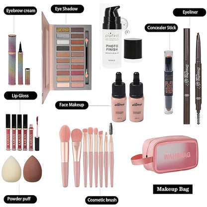 All in One Makeup Kit, Includes