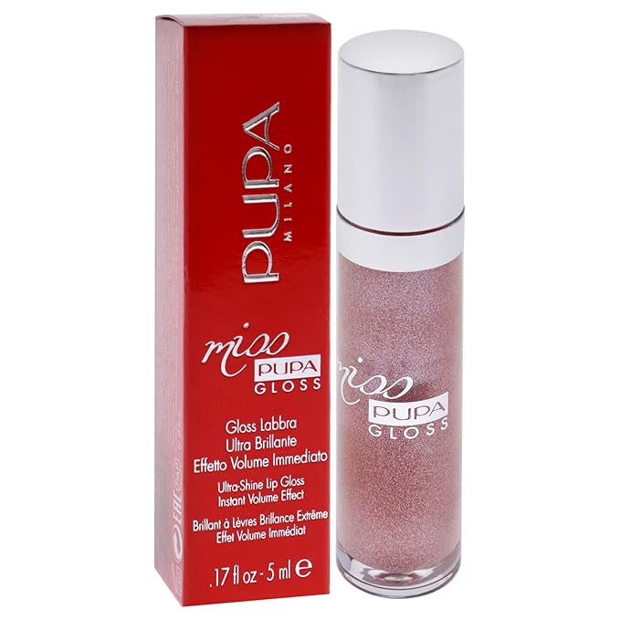Pupa Milano Lip Gloss, Miss Milano - Extreme Gloss,