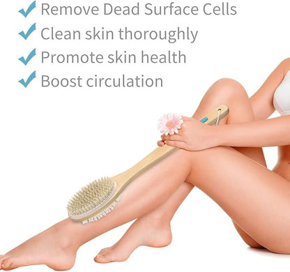 Metene 2 pack shower brush