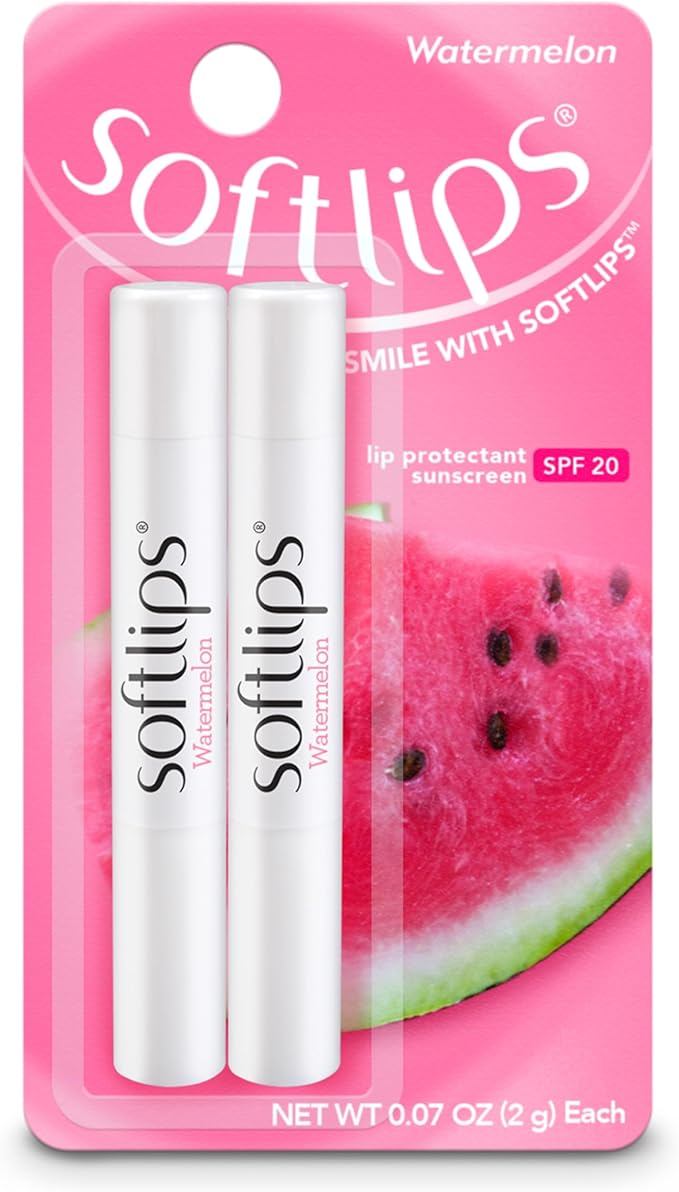 Softlips Watermelon Lip Balm 2-Pack Lips