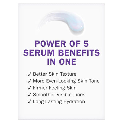 Olay Super Serum - Vitamin C & E, Niacinamide, Collagen Peptide, AHA - Glass Skin Care for Face - Brightening, Hydrating, Firming, Evens Tone, Smooths Fine Lines, Dark Spot Reduction, 1.0 Oz
