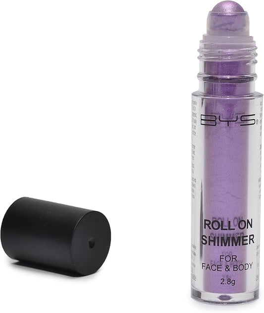 BYS Face and Body Roll On Glitter Shimmer Royal Purple