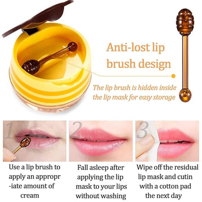 Bee Lip Balm Lip Mask Honey Wrinkle