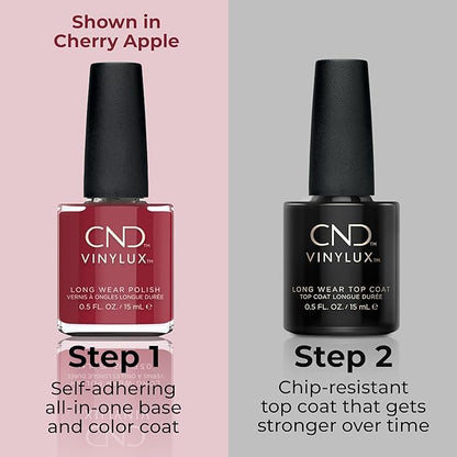 CND Vinylux Longwear Red Nail Polish, Gel-like Shine Longwear