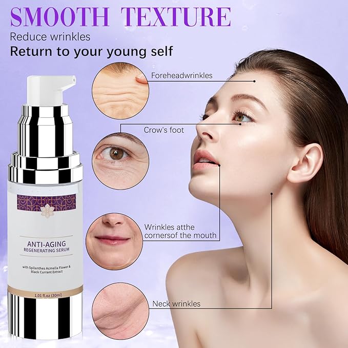 2024 Best Glo Vous Derm Luxe Anti Aging Serum,With A Powerfully Advanced Collagen And Retinol Formula - Achieve Beautiful, Youthful Skin with Hydration, Firming, Lifting and Smoothing（2pcs)
