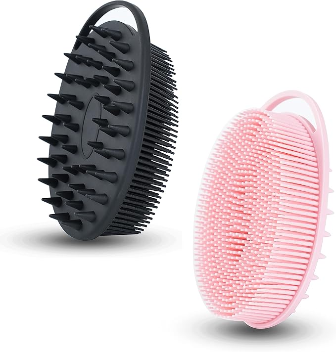 2 pc silicone exfoliating body